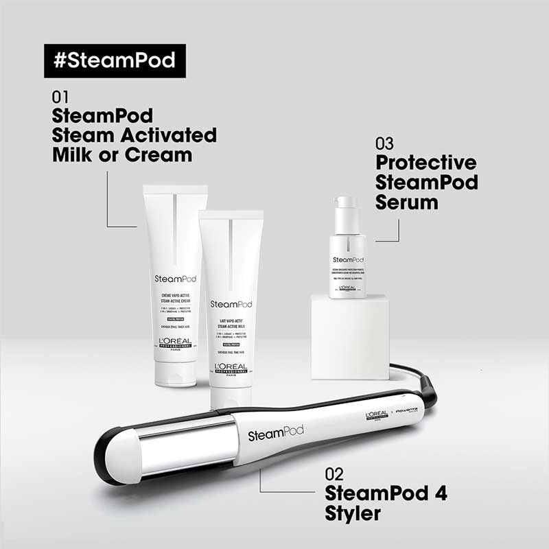 SteamPod 4.0 Hair Styler With 4 Free Minis by L'Oréal Professionnel
