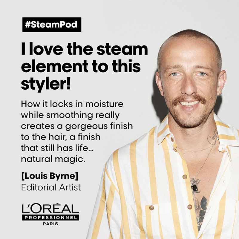 Steampod 4.0 Hair Styling Tool For All Hair Types by L'Oréal Professionnel