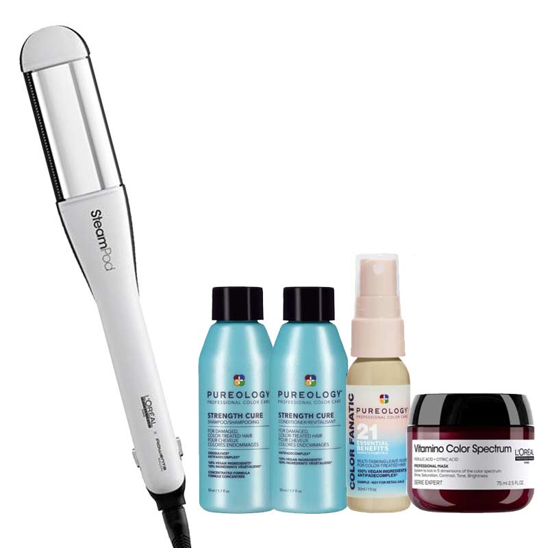 SteamPod 4.0 Hair Styler With 4 Free Minis by L'Oréal Professionnel