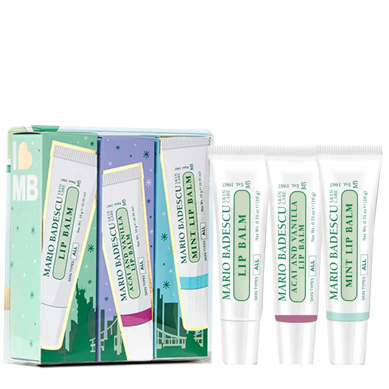 Lip Balm Trio Gift Set by Mario Badescu