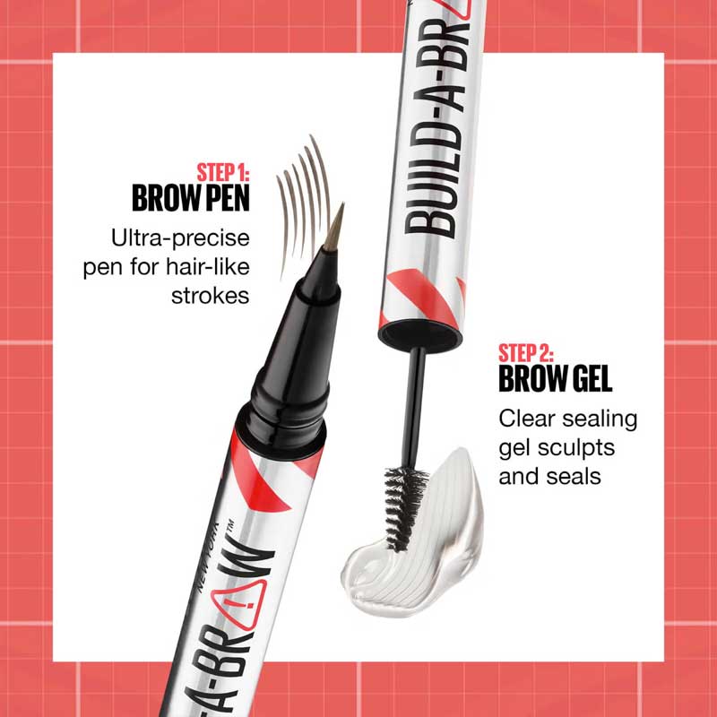 Build-A-Brow 2-in-1 Brow Pen & Gel by Maybelline