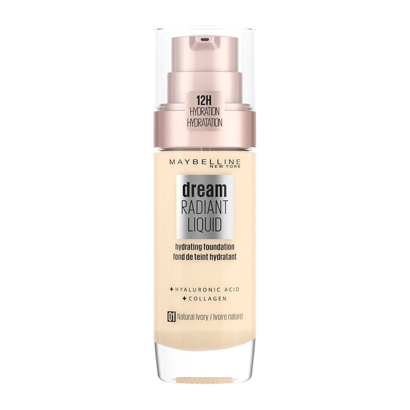 Dream Radiant Liquid Hydrating Foundation with Hyaluronic Acid and Collagen