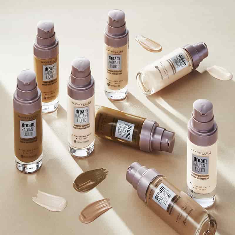 Dream Radiant Liquid Hydrating Foundation with Hyaluronic Acid and Collagen
