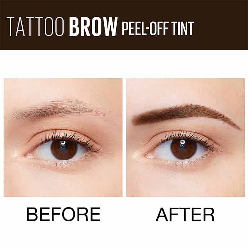 Tattoo Brow Longlasting Peel Off Gel Tint by Maybelline