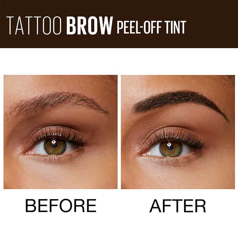 Tattoo Brow Longlasting Peel Off Gel Tint by Maybelline