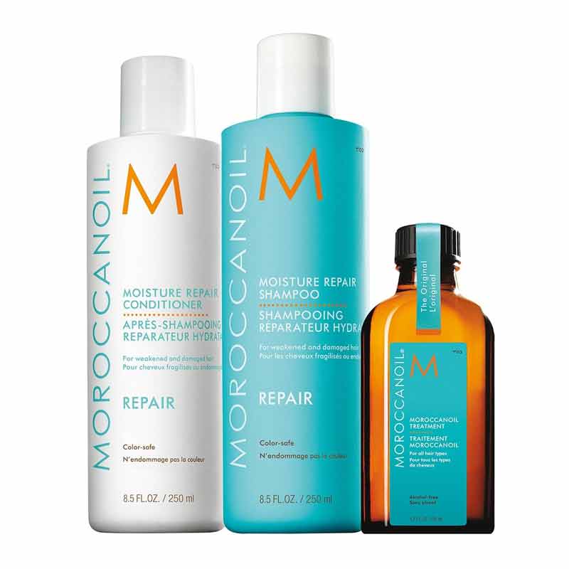 Moisture Repair Gift Set by Moroccanoil