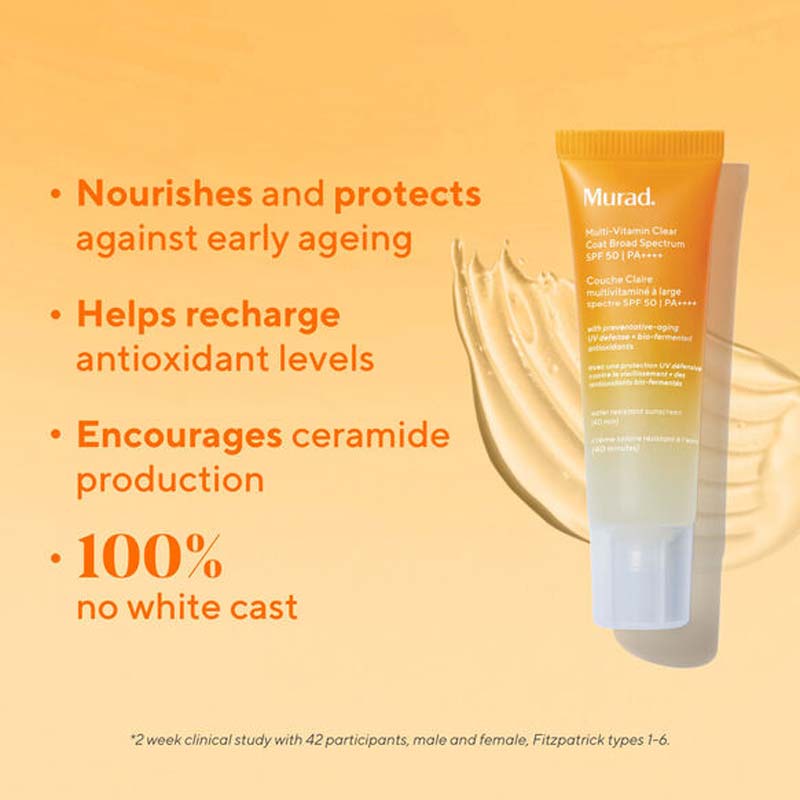 Murad Environmental Shield Multi-Vitamin Clear Coat Broad Spectrum SPF 50 | PA++++