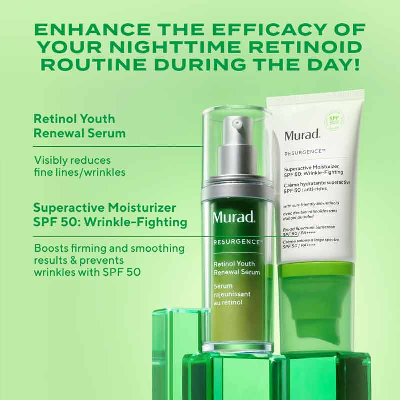 Resurgence Superactive Moisturiser SPF 50