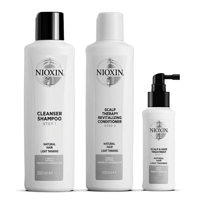 System 1 Three Part Loyalty Kit For Light Thinning by Nioxin