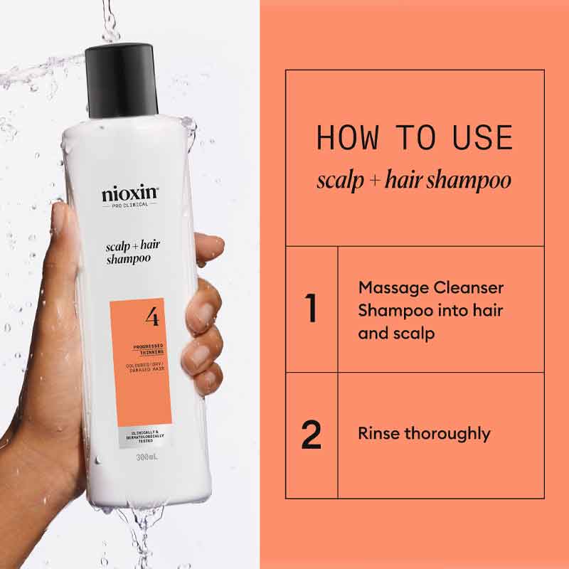 System 4 Cleanser Shampoo for Coloured Hair by Nioxin