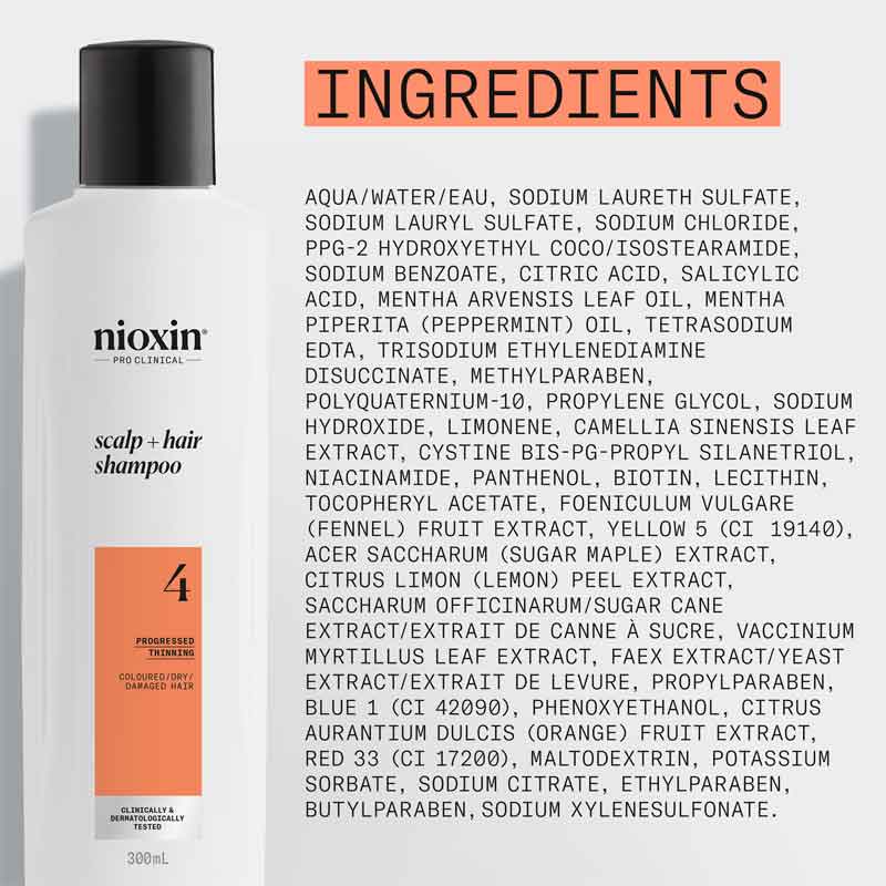 System 4 Cleanser Shampoo for Coloured Hair by Nioxin