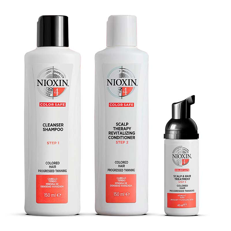 System 4 Three Part Trial Kit for Progressed Thinning by Nioxin
