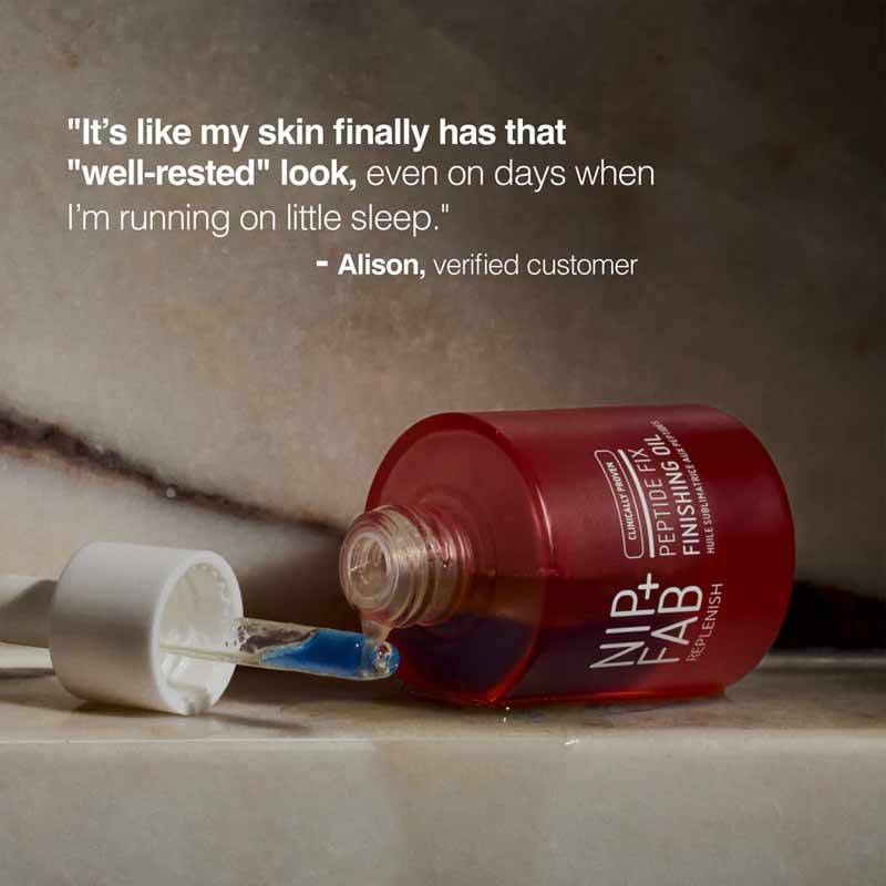 Peptide Fix Finishing Oil 2% by Nip + Fab