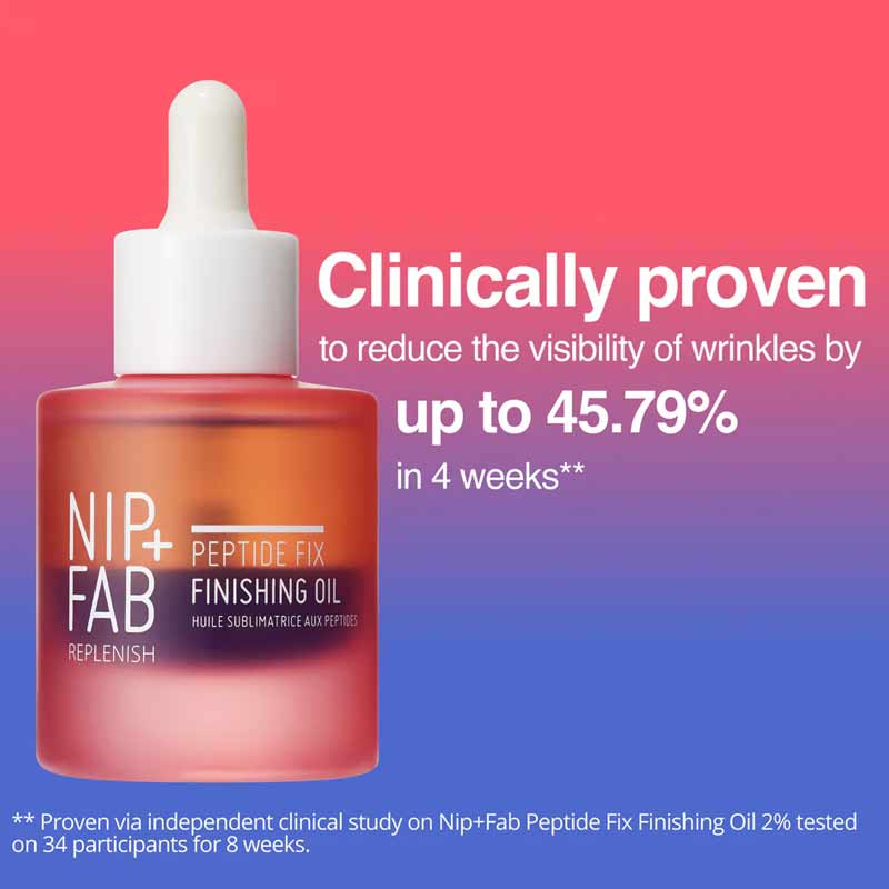 Peptide Fix Finishing Oil 2% by Nip + Fab