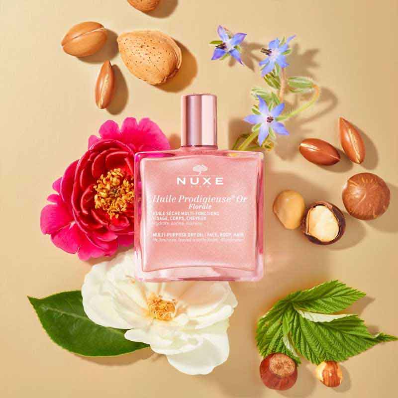Huile Prodigieuse Or Florale Shimmering Multi-Purpose Dry Oil by NUXE