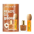 Ready Go Glow Honey Lip Oil & Gold Shimmer Oil Gift Set by NUXE