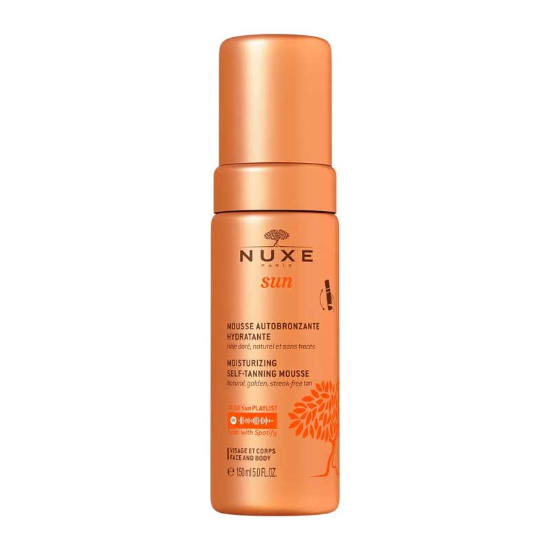 Moisturizing Self-Tanning Mousse SPF 50 by NUXE