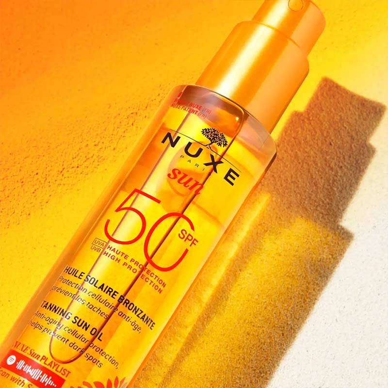 Tanning Sun Oil SPF 50 150ml by NUXE