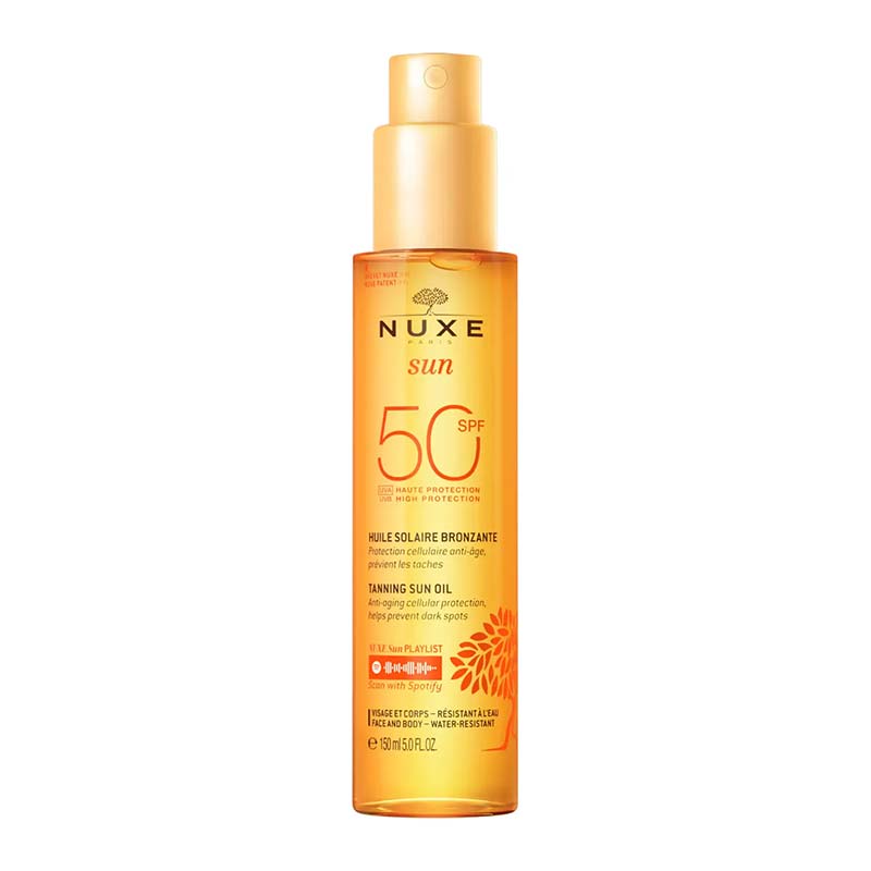 Tanning Sun Oil SPF 50 150ml by NUXE