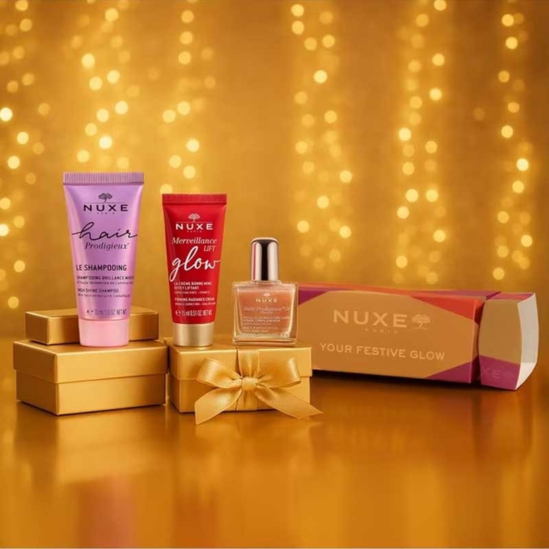Your Festive Glow Christmas Cracker by NUXE
