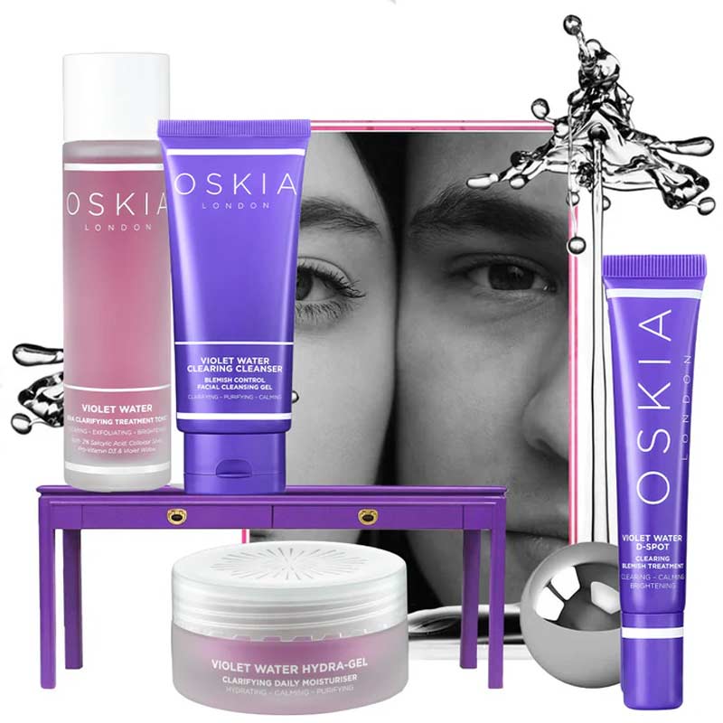 Violet Water Clearing Cleanser Blemish Control Facial Cleansing Gel