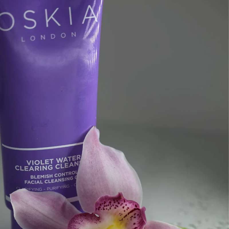 Violet Water Clearing Cleanser Blemish Control Facial Cleansing Gel