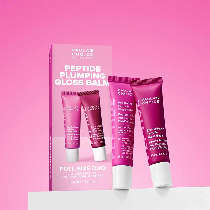 Peptide Plumping Gloss Balm Duo Kit by Paula's Choice