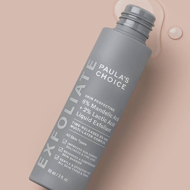 Skin Perfecting 6% Mandelic Acid + 2% Lactic Acid Liquid Exfoliant