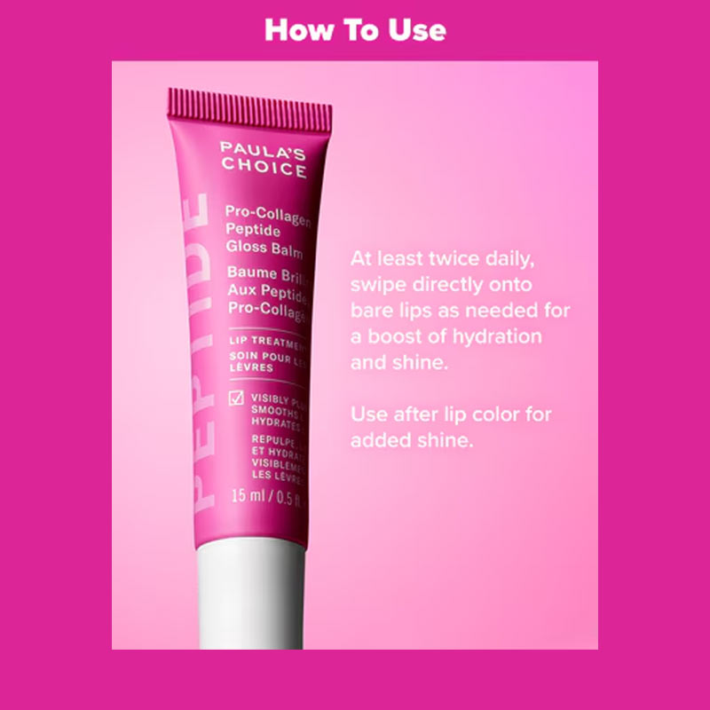 Pro-Collagen Peptide Lip Gloss Balm by Paula's Choice