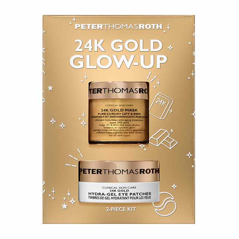 24K Gold Glow-Up 2-Piece Gift Set by Peter Thomas Roth
