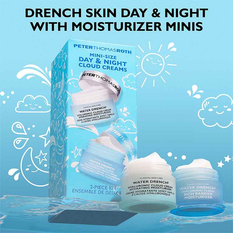Day & Night Cloud Cream Skincare Gift Set by Peter Thomas Roth