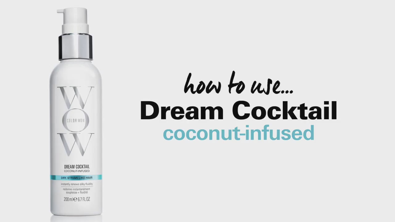 Dream Cocktail Coconut Leave In Smoothing Treatment For Dry Hair by Color Wow