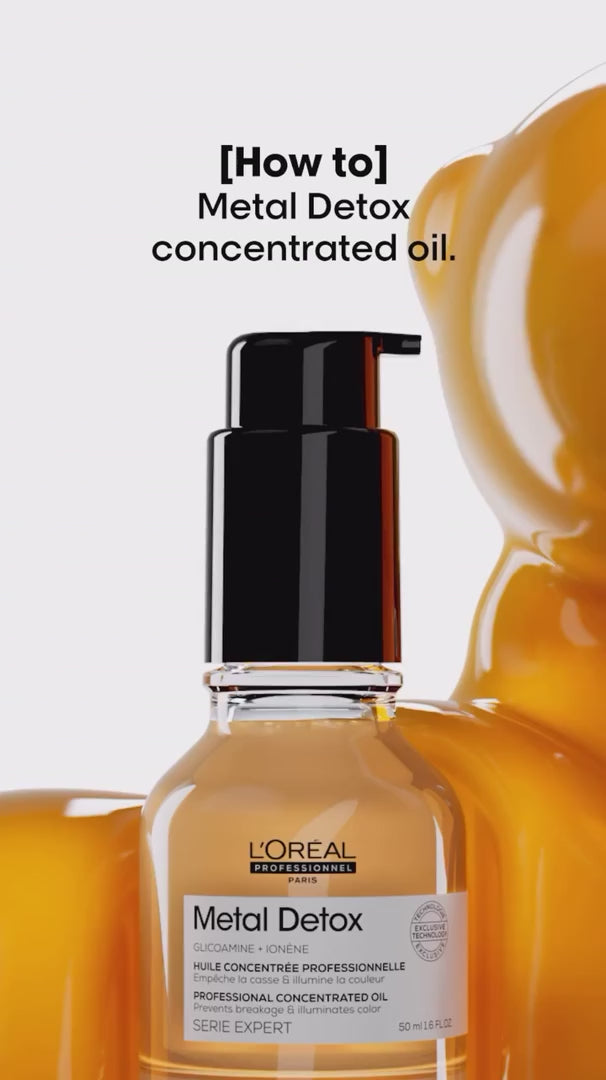 Metal Detox Shampoo Mask & Oil Trio by L'Oréal Professionnel