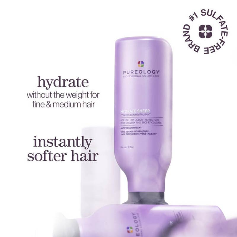 Hydrate Sheer Conditioner For Fine Dry Coloured Hair by Pureology