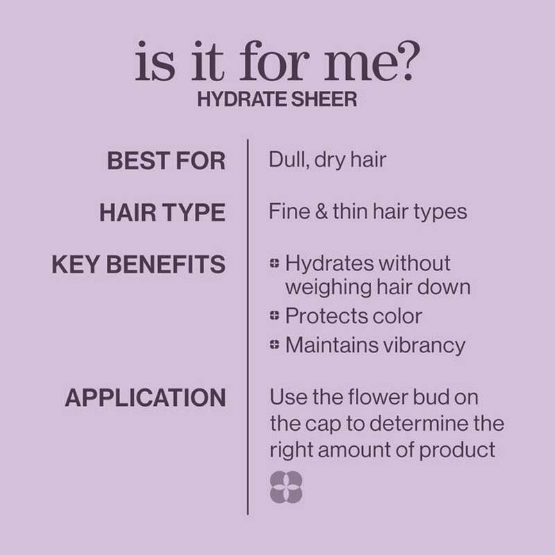 Hydrate Sheer Shampoo by Pureology