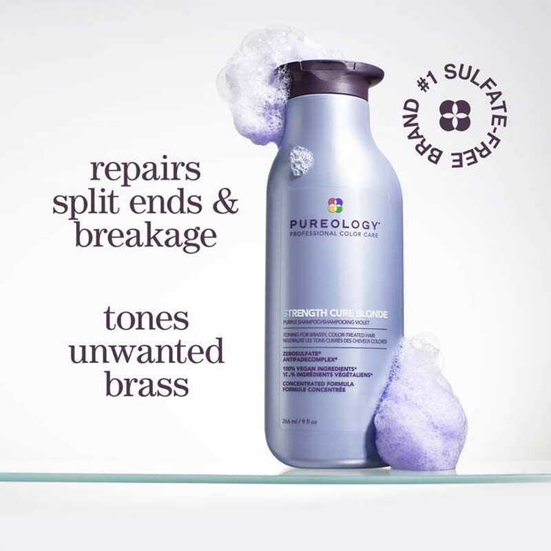 Strength Cure Blonde Purple Shampoo by Pureology