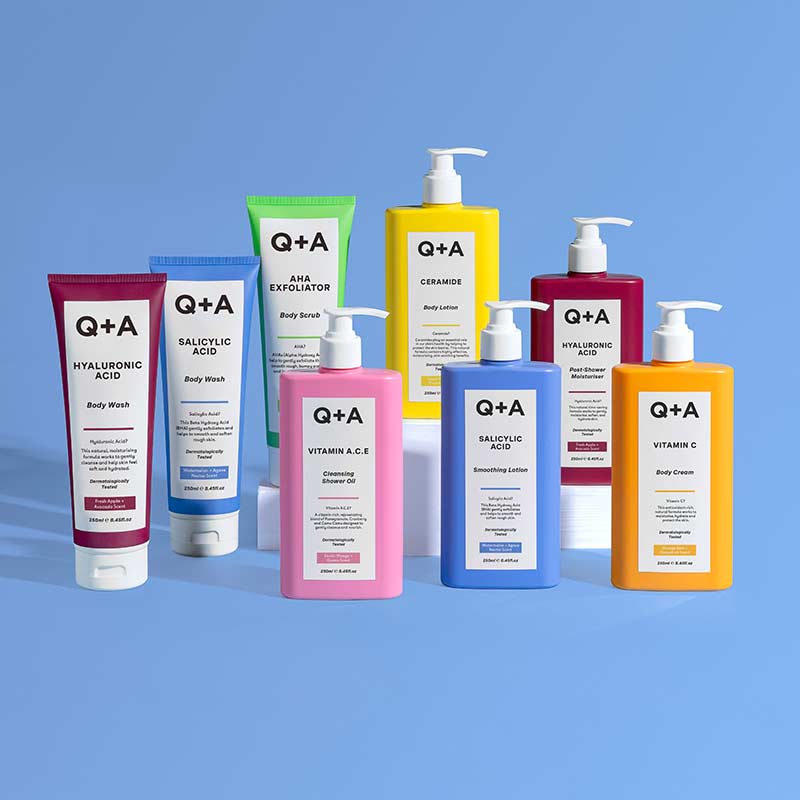 Q+A AHA Exfoliator Body Scrub