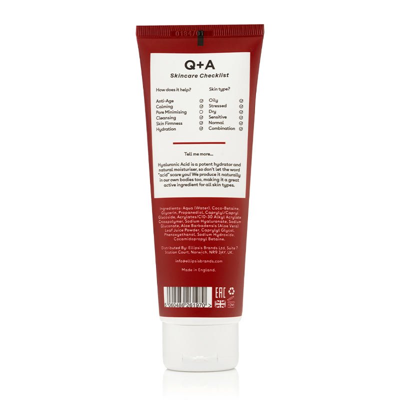 Hyaluronic Acid Gel Cleanser by Q + A