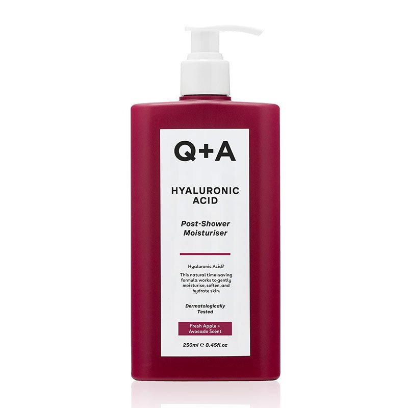 Hyaluronic Acid Post Shower Wet Skin Moisturiser by Q+A