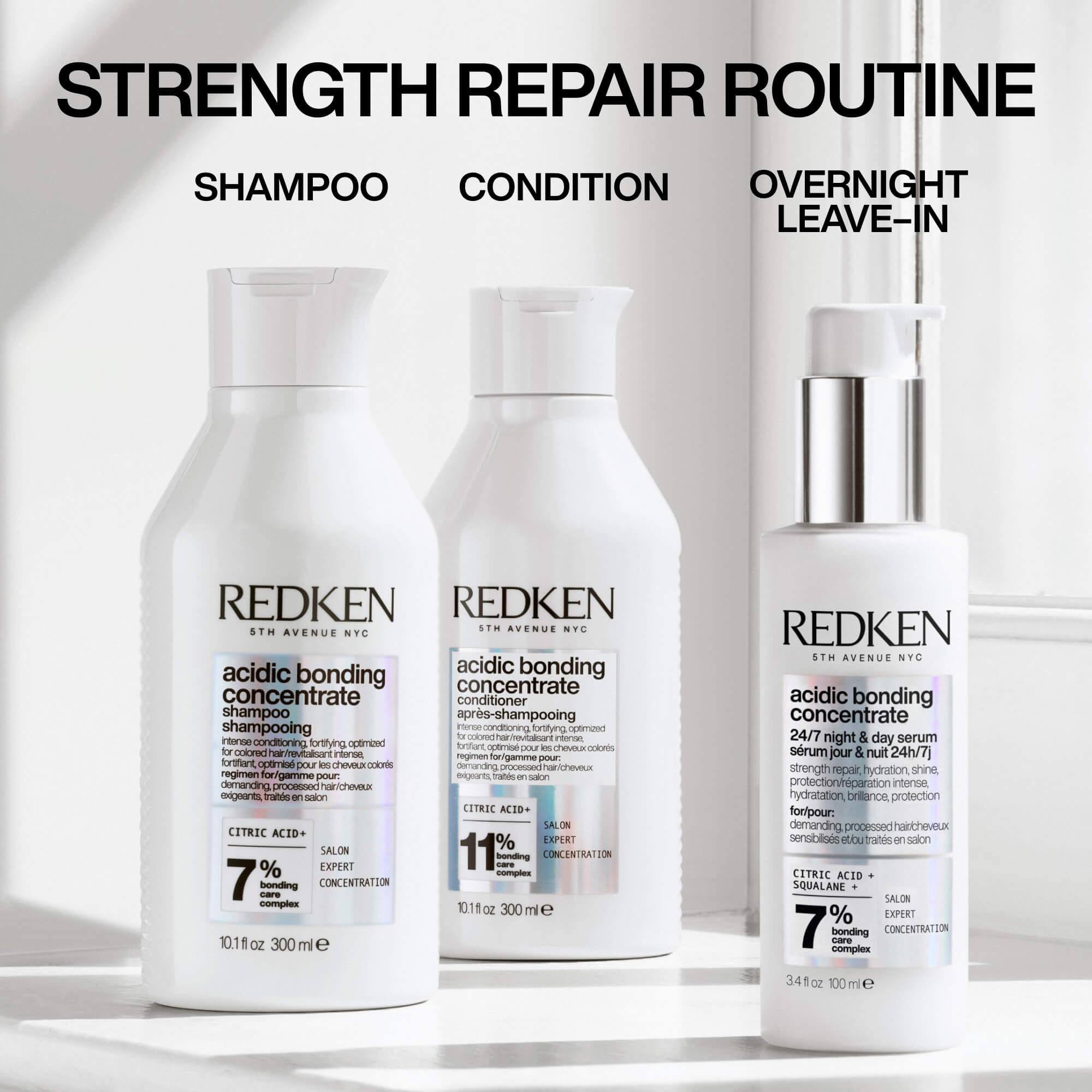 Acidic Bonding Concentrate 24/7 Night & Day Serum by Redken