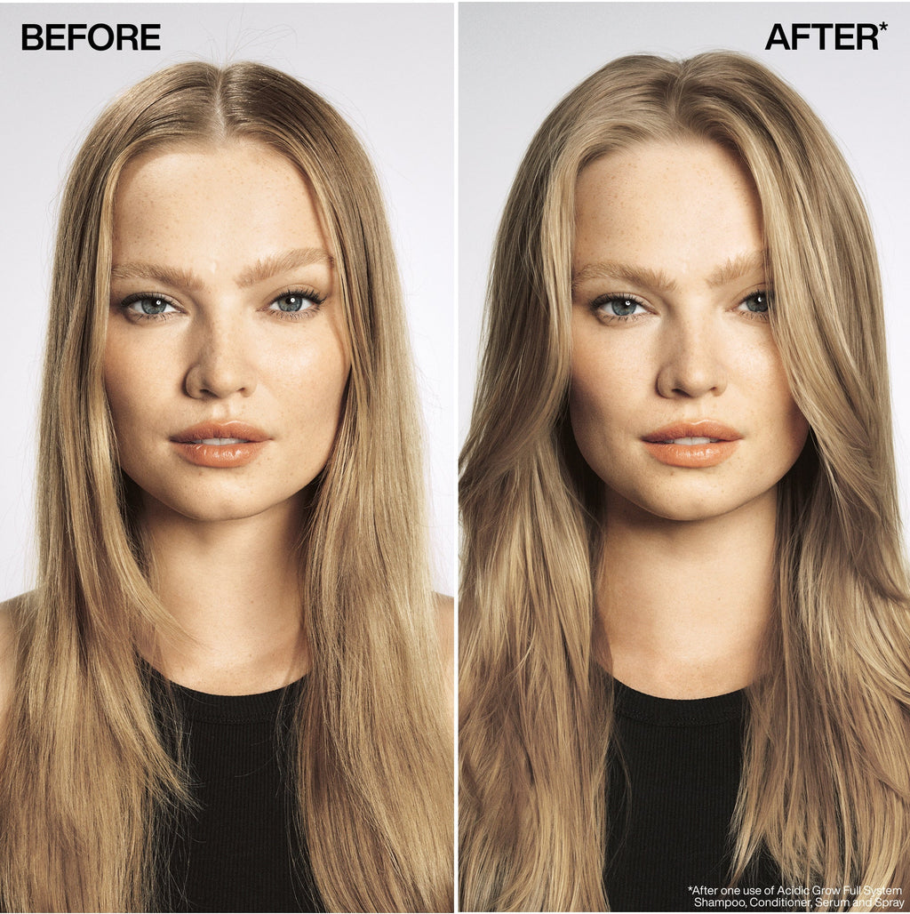 Acidic Grow Full System Home & Away Bundle + Free Serum & Densifying Spray by Redken