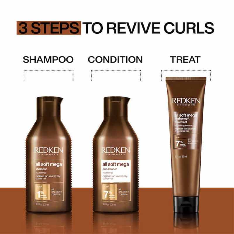 All Soft Mega Curls Shampoo For Curly Hair by Redken