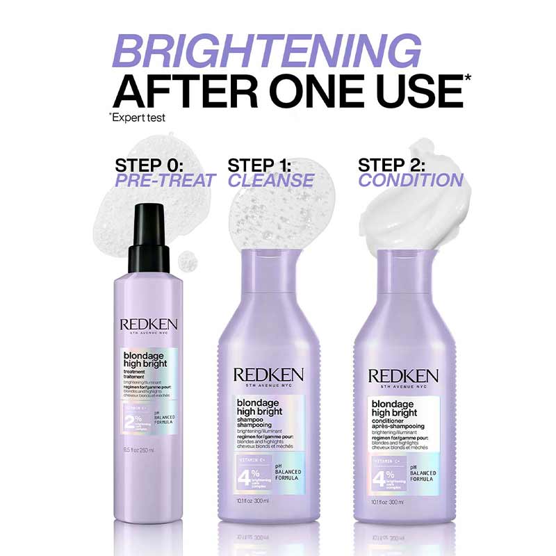 High Bright Conditioner For Blonde Hair by Redken