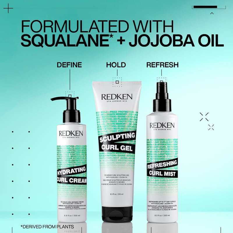 Sculpting Curl Gel For Defined Curls by Redken