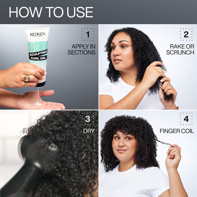 Sculpting Curl Gel For Defined Curls by Redken