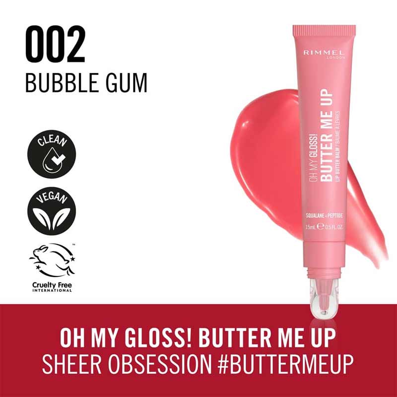 Oh My Gloss! Butter Me Up Lip Butter Balm by Rimmel London
