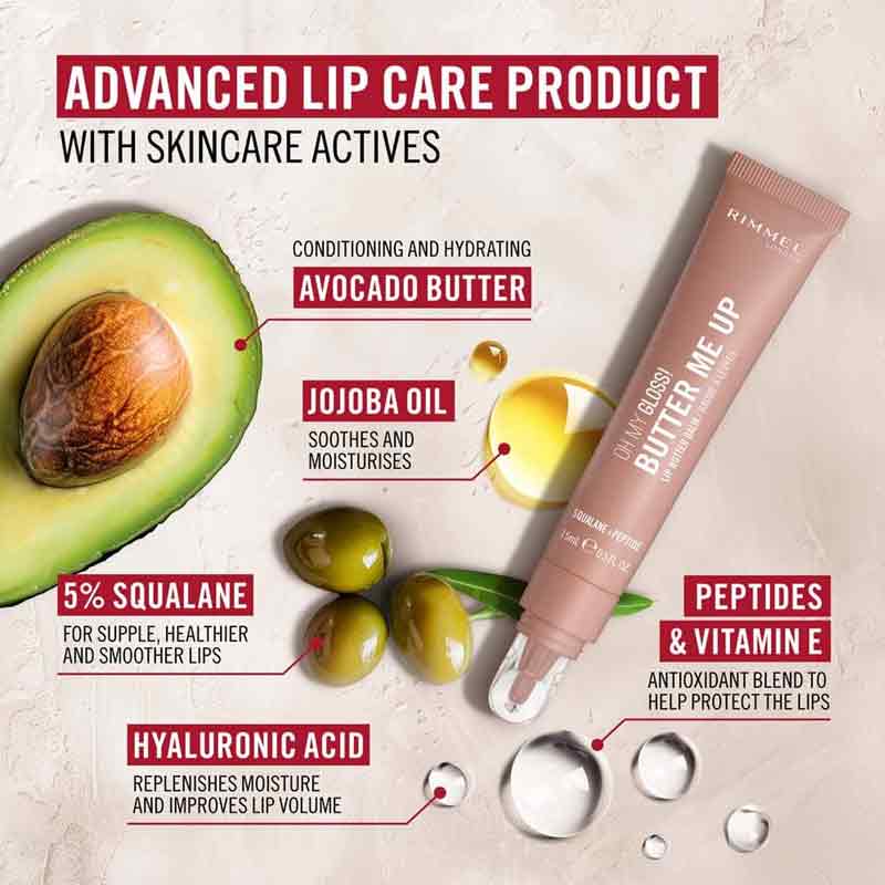 Oh My Gloss! Butter Me Up Lip Butter Balm by Rimmel London
