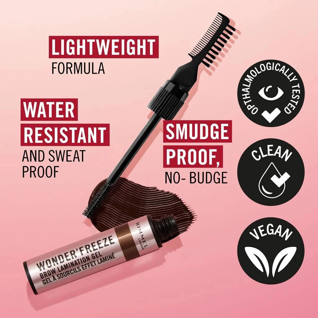 Wonder'Freeze Brow Lamination Gel by Rimmel London
