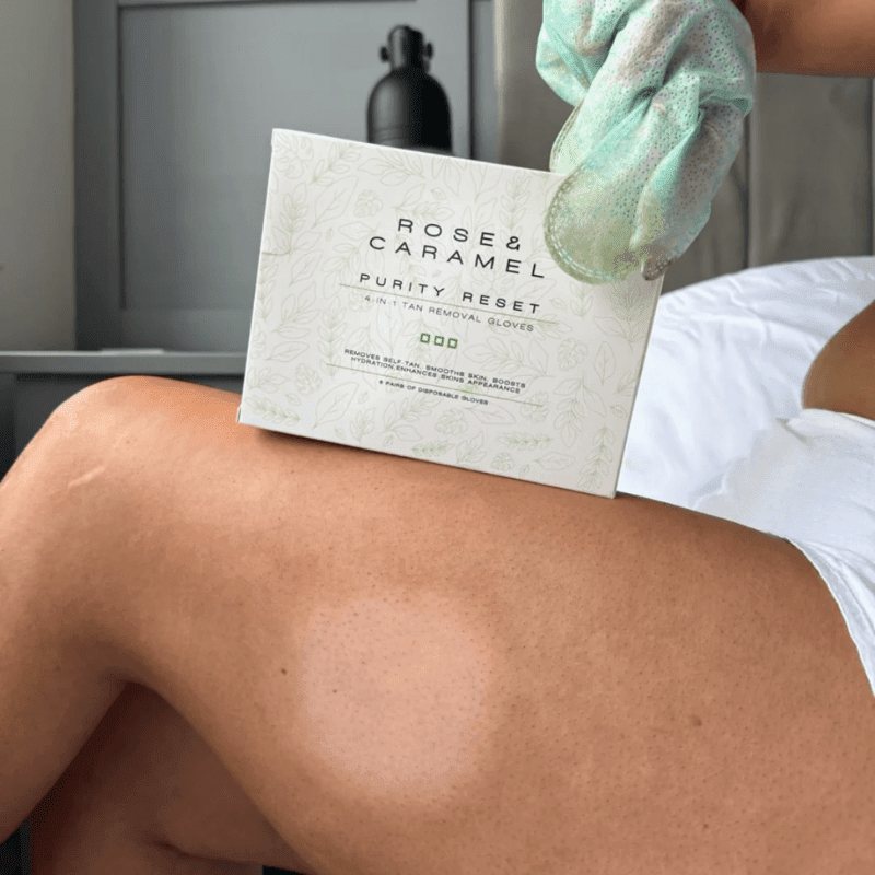 Purity Reset 4-in-1 Tan Removal Gloves by Rose & Caramel
