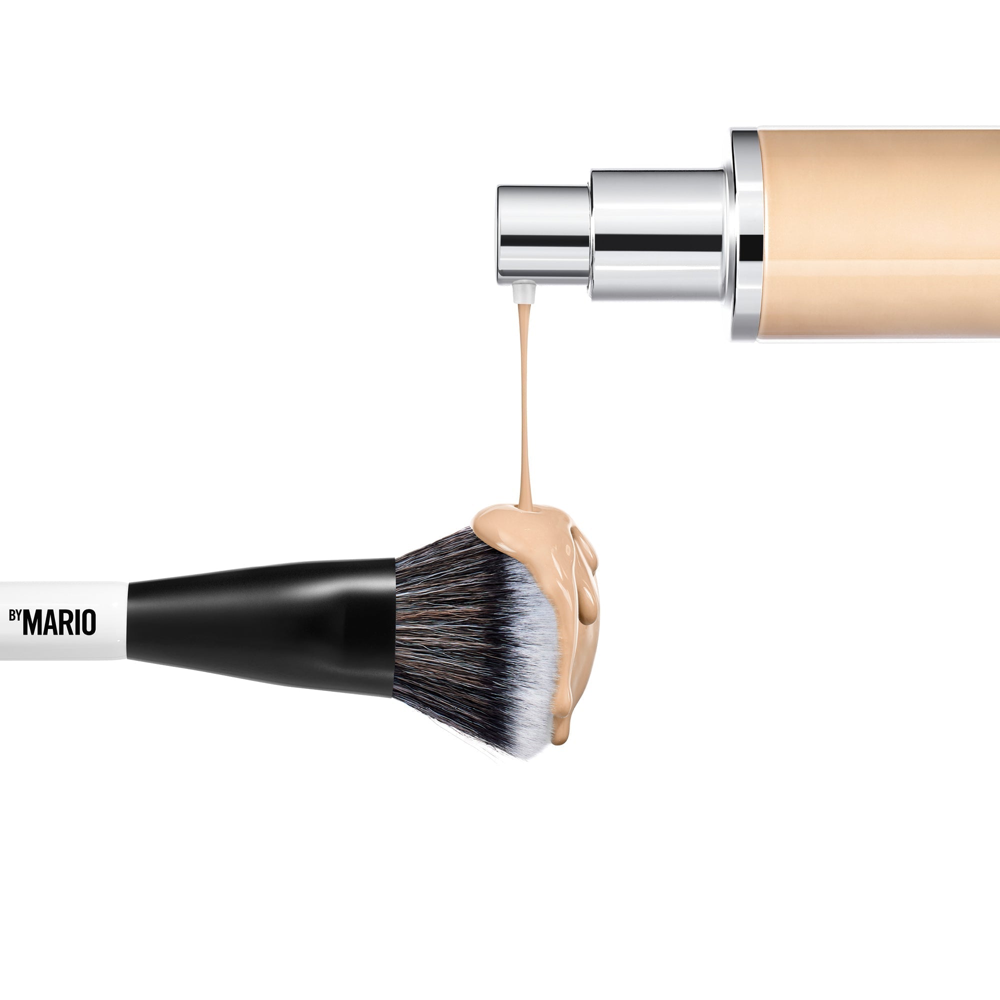 F4 Dual-Ended Foundation and Face Brush by MAKEUP BY MARIO